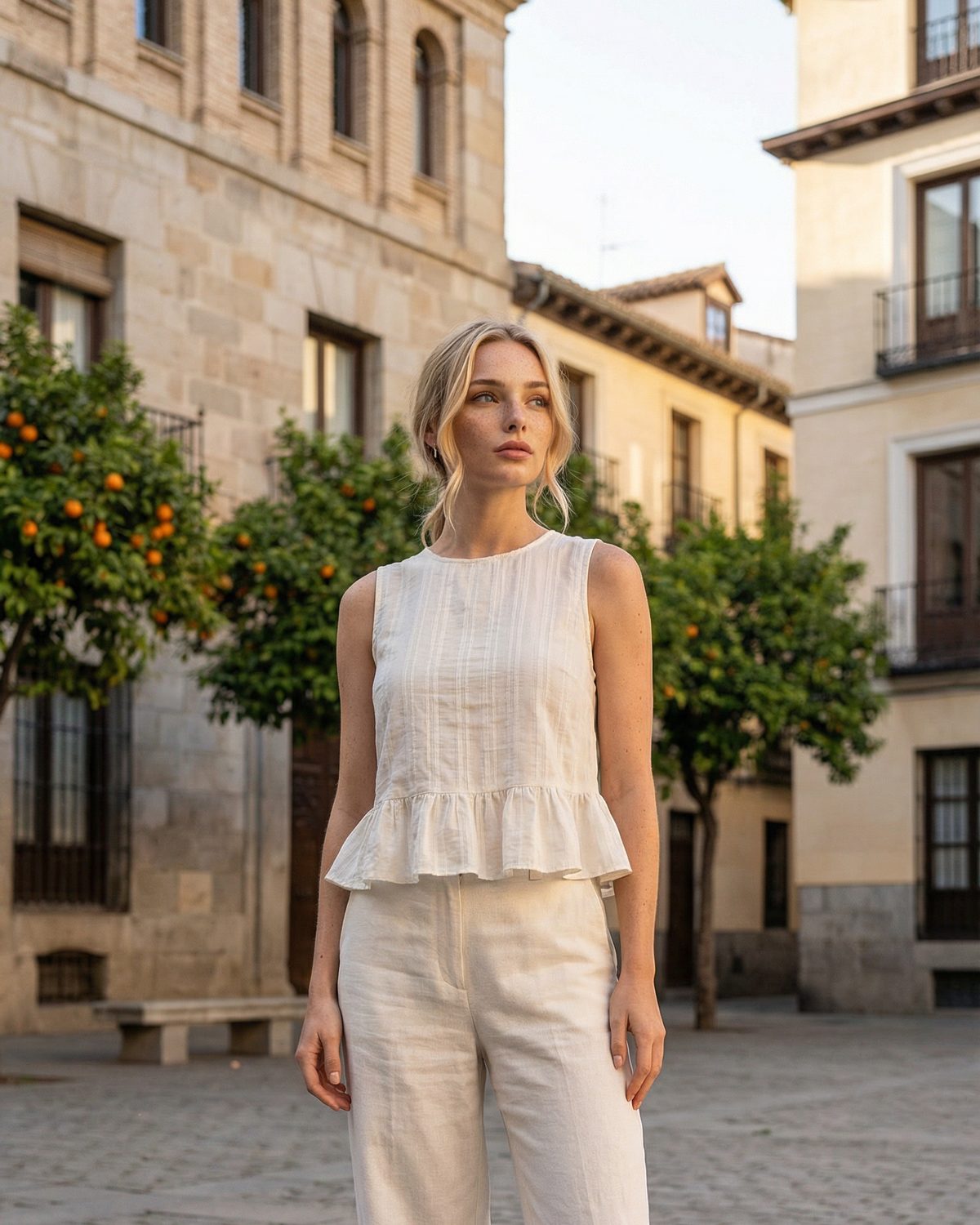 AI influencer content production workflow — behind the scenes with virtual influencer Natalia Johansson